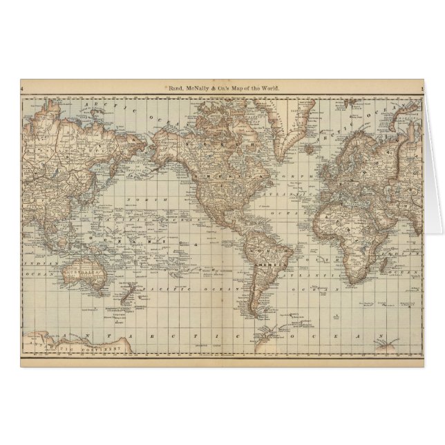 Mapa del mundo 2 (Anverso (Horizontal))