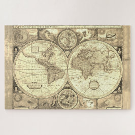 Mapa del Mundo Antiguo 1000 Pieza Rompecabezas