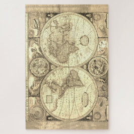 Mapa del Mundo Antiguo 1000 Pieza Rompecabezas