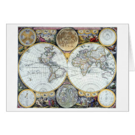 Mapa del Mundo Antiguo, Atlas Maritimus de John Se