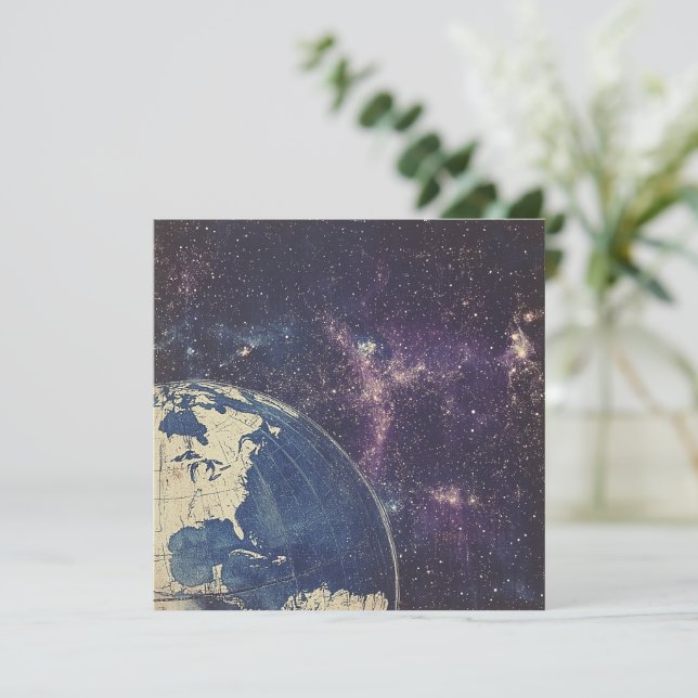 Mapa del mundo de la época celestial (1) (Anverso de pie)