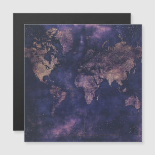 Mapa del mundo de la púrpura célestial vintage (9)