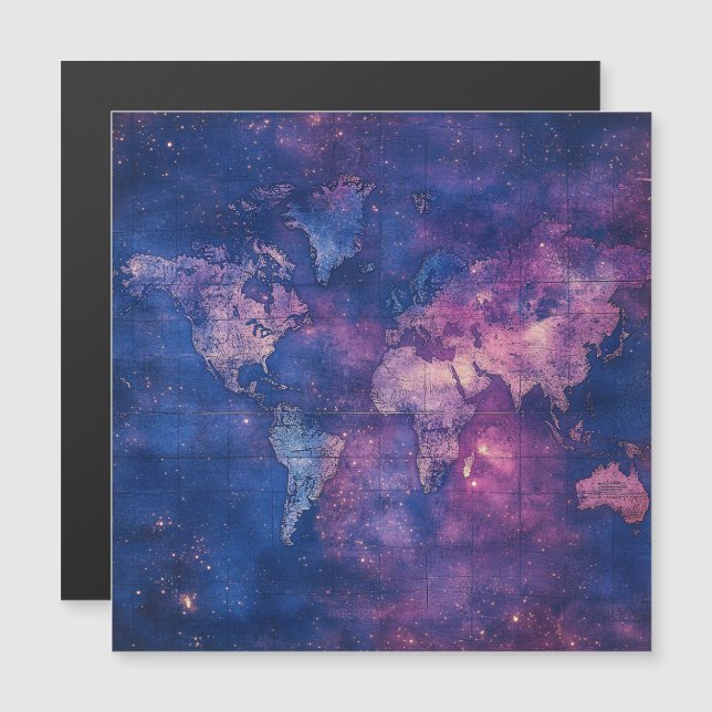 Mapa del mundo de la vieja morada celestial (10) (Anverso/Reverso)