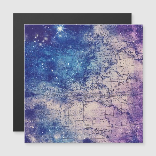 Mapa del mundo de la vieja morada celestial (14) (Anverso/Reverso)