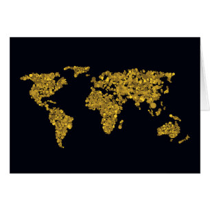 Mapa del mundo del Punto de Oro