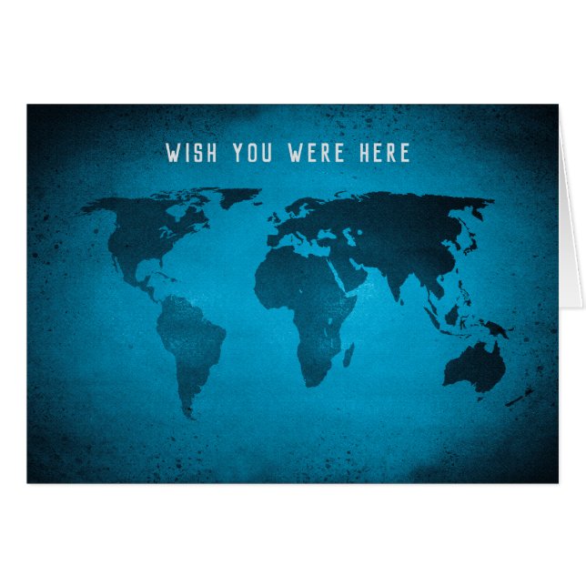 Mapa del mundo divertido (Anverso (Horizontal))