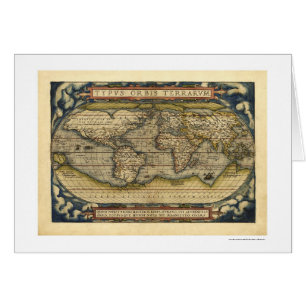 Mapa del mundo por Ortelius 1570