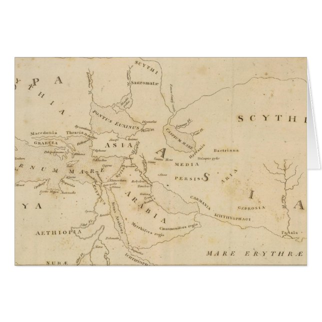 Mapa del mundo según Strabo (Anverso (Horizontal))