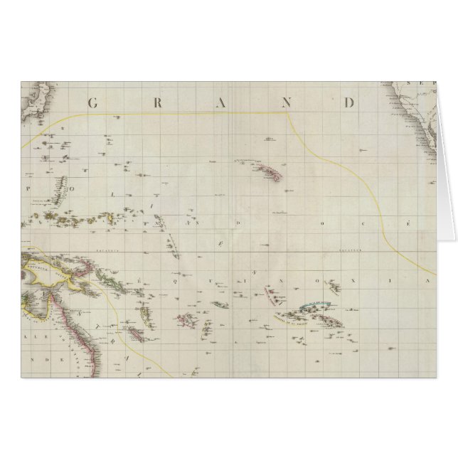 Mapa del Pacífico Norteamericano (Anverso (Horizontal))