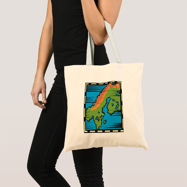 Mapa del país con la bolsa (Subido por el creador)