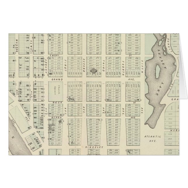 Mapa del Parque Asbury, Condado de Monmouth, Nueva (Anverso (Horizontal))
