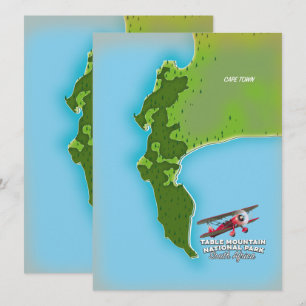 Mapa del Parque Nacional de las Montañas de la Mes