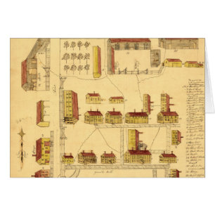 MAPA DEL PUEBLO DE LA COCTELERA, 1849