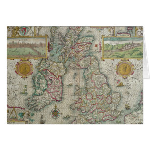 Mapa del Reino de Gran Bretaña y de Irlanda