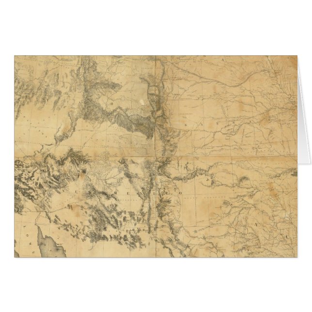 Mapa del Territorio de los Estados Unidos (Anverso (Horizontal))