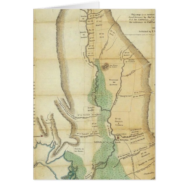 Mapa del Valle del Sacramento (Frente)