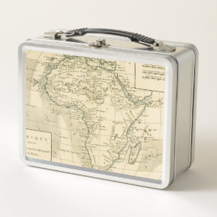 Mapa del vintage de África