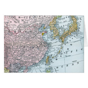 MAPA: EL ESTE DE ASIA, 1907