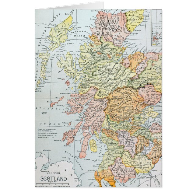 MAPA: ESCOCIA (Frente)