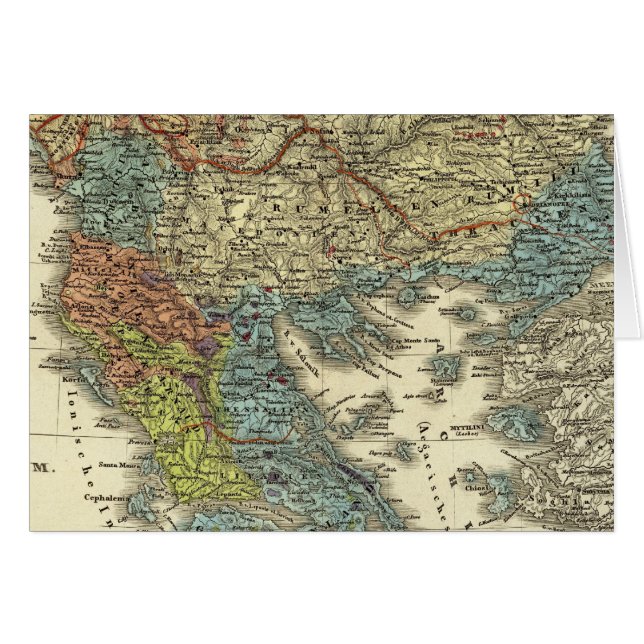 Mapa etnográfico del Imperio Otomano (Anverso (Horizontal))