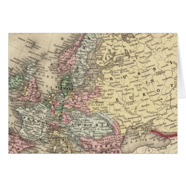 Mapa europeo de Mitchell (Anverso (Horizontal))