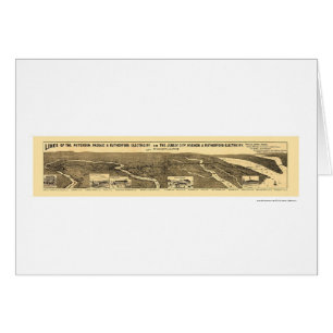 Mapa ferroviario eléctrico 1894 del ferrocarril