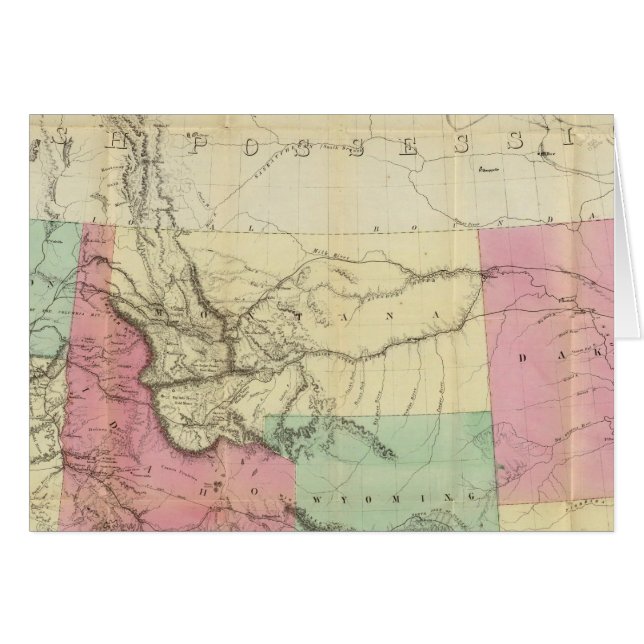 Mapa general de los Estados del Pacífico septentri (Anverso (Horizontal))