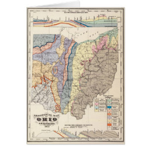 Mapa geológico de Ohio