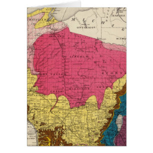 Mapa geológico de Wisconsin