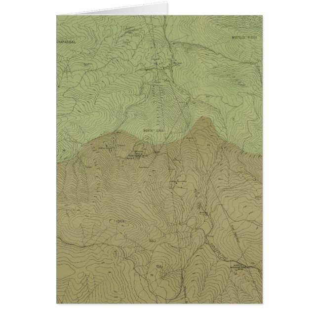 Mapa geológico del nuevo distrito de Idria (Frente)
