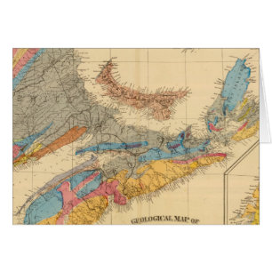 Mapa geológico, provincias marítimas
