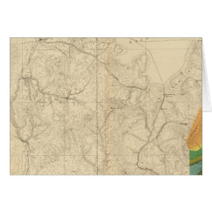 Mapa Geológico Que Muestra La Parte Sudoccidental