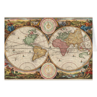 Mapa global viejo