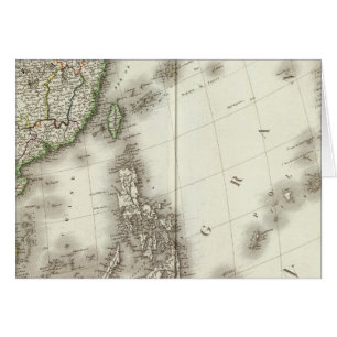 Mapa grabado de China