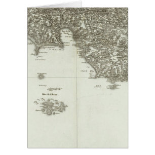 Mapa grabado de Francia 2