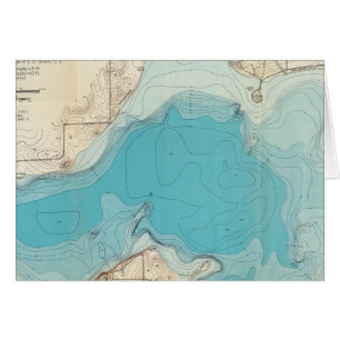 Mapa hidrográfico Lago Mendota