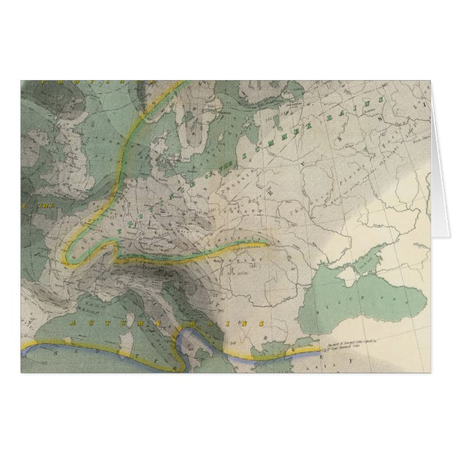 Mapa hietográfico Europa (Anverso (Horizontal))