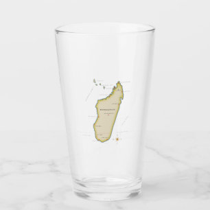 Mapa ilustrado de Madagascar