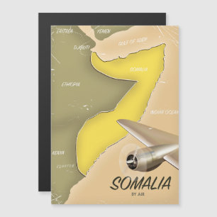 mapa ilustrado de Somalia