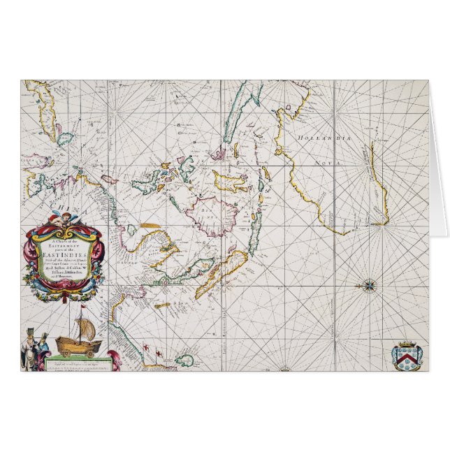MAPA: INDIES DEL ESTE, 1670 (Anverso (Horizontal))