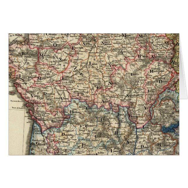 Mapa lingüístico de Francia (Anverso (Horizontal))