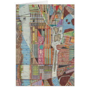 Mapa moderno de Nueva York III