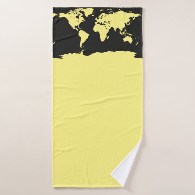 Mapa mundial (Toalla de baño)