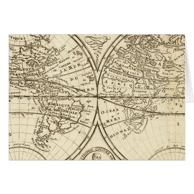 Mapa mundial 4 (Anverso (Horizontal))