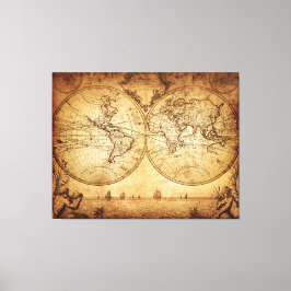 Mapa Mundial de Arte de Pared de 1773