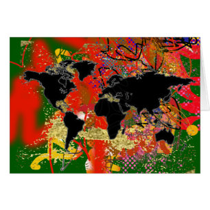 Mapa mundial de graffitis