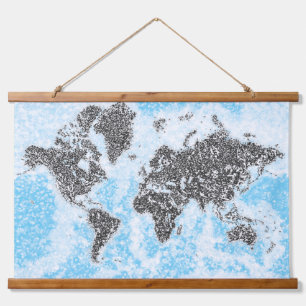 Mapa mundial de tapices