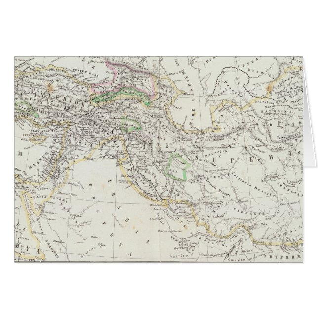 Mapa mundial del hemisferio oriental (Anverso (Horizontal))