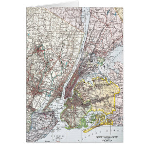 Mapa: New York-area, 1906