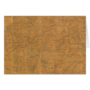 Mapa oficial de Lloyd del estado de Tennessee